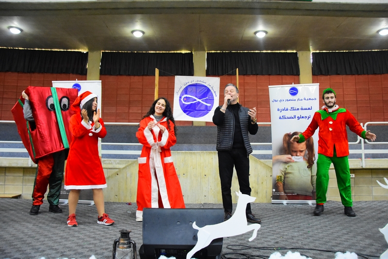 Saint Vincent de paul celebrating Christmas at Jesus & Mary school